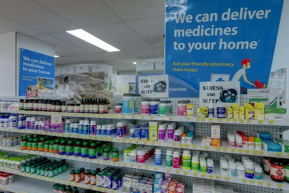 Black and White Pharmacy