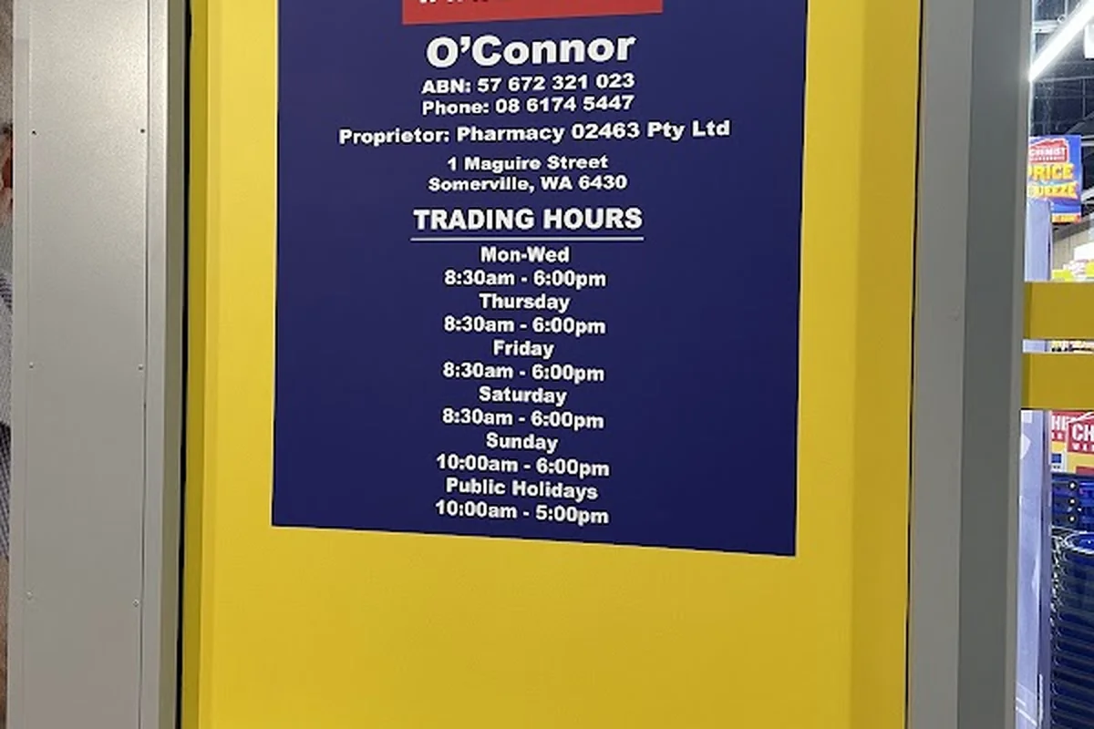 Chemist Warehouse O'Connor photo 1