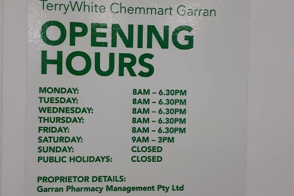 TerryWhite Chemmart Garran photo 1